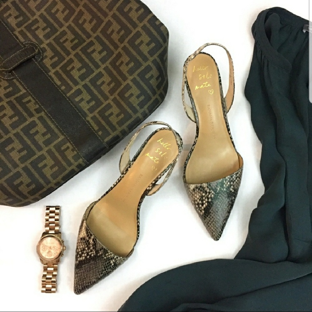 BANANA REPUBLIC Hedy Slingback Kitten Heels